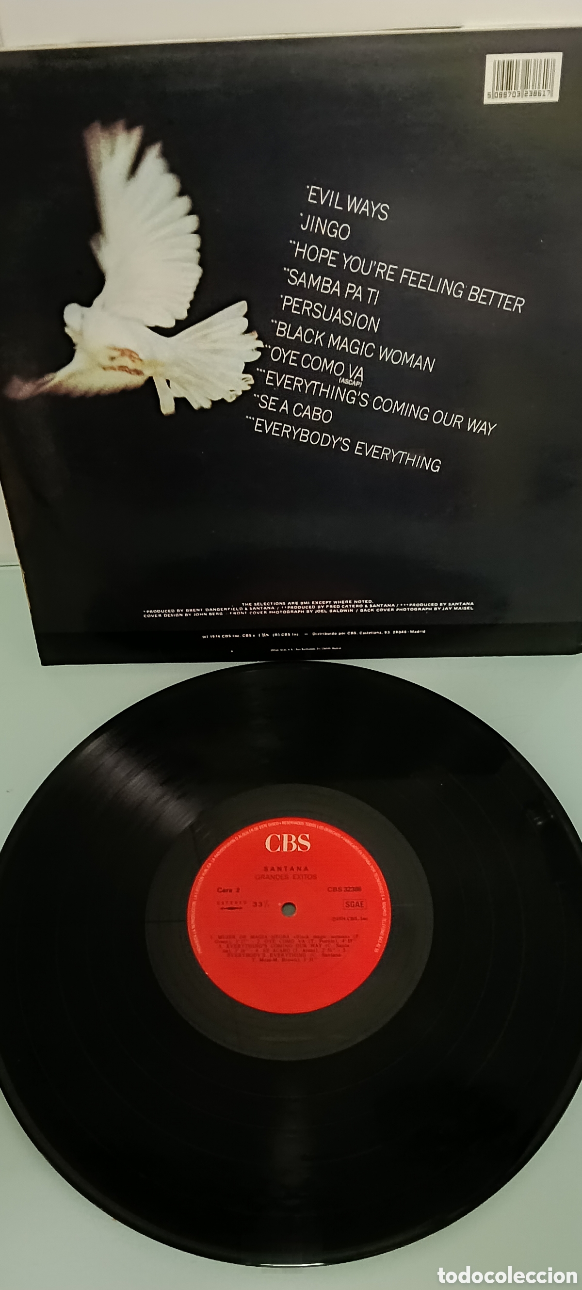 Discos de vinilo: Disco vinilo Santana - Foto 2
