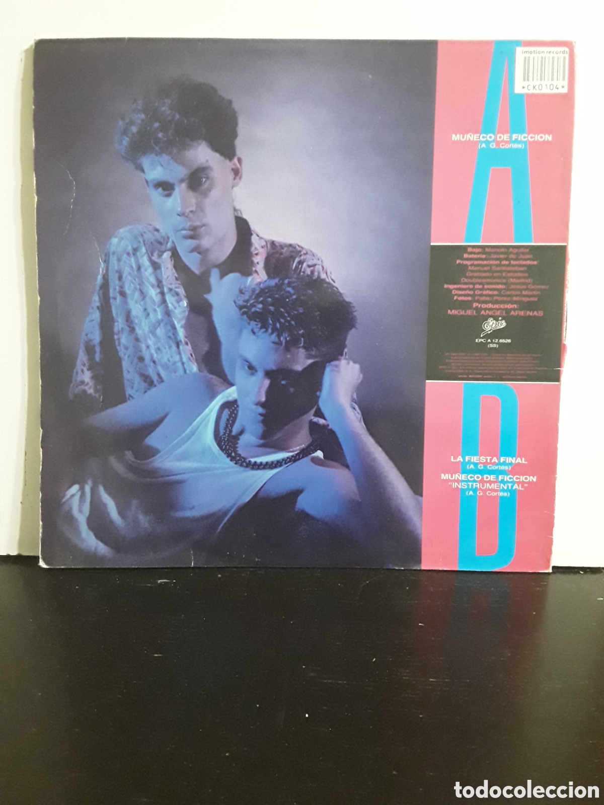 Discos de vinilo: Biceps &lrm;&ndash; Mu&ntilde;eco De Ficci&oacute;n - Foto 2