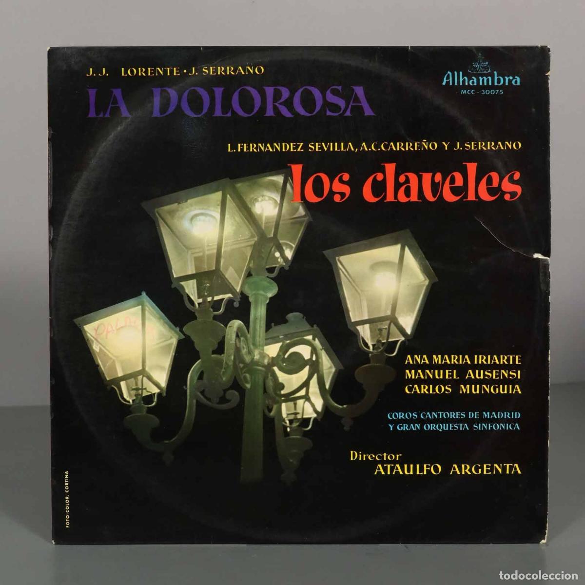 Discos de vinilo: LP. Argenta &ndash; La Dolorosa / Los Claveles - Foto 1