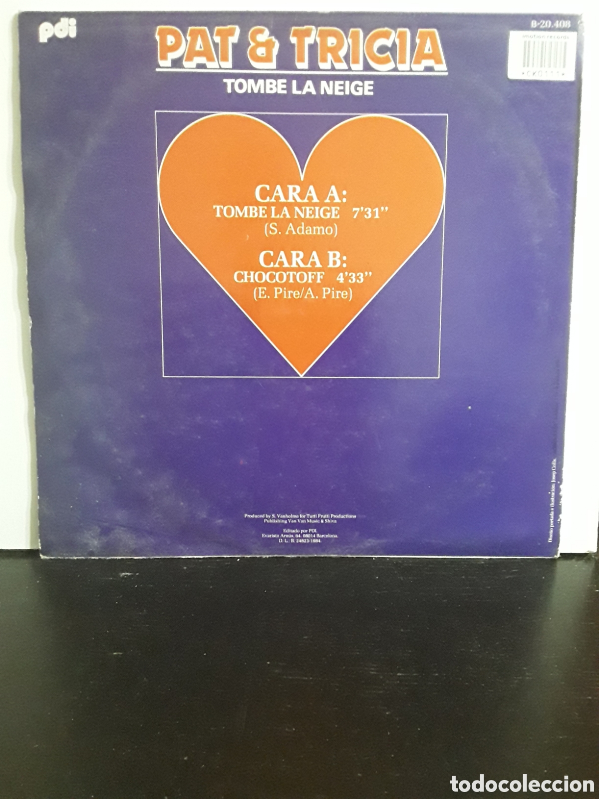 Discos de vinilo: Pat & Tricia &lrm;&ndash; Tombe La Neige - Foto 2