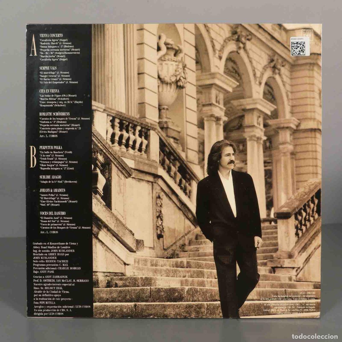 Discos de vinilo: LP. LUIS COBOS VIENNA CONCERTO - Foto 2