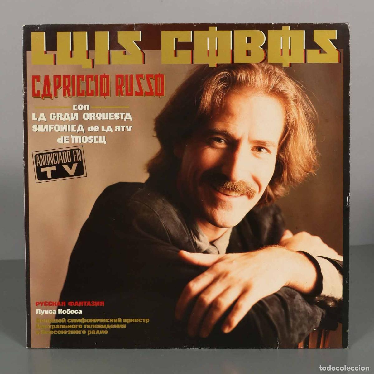 Discos de vinilo: LP. LUIS COBOS CAPRICCIO RUSSO - Foto 1