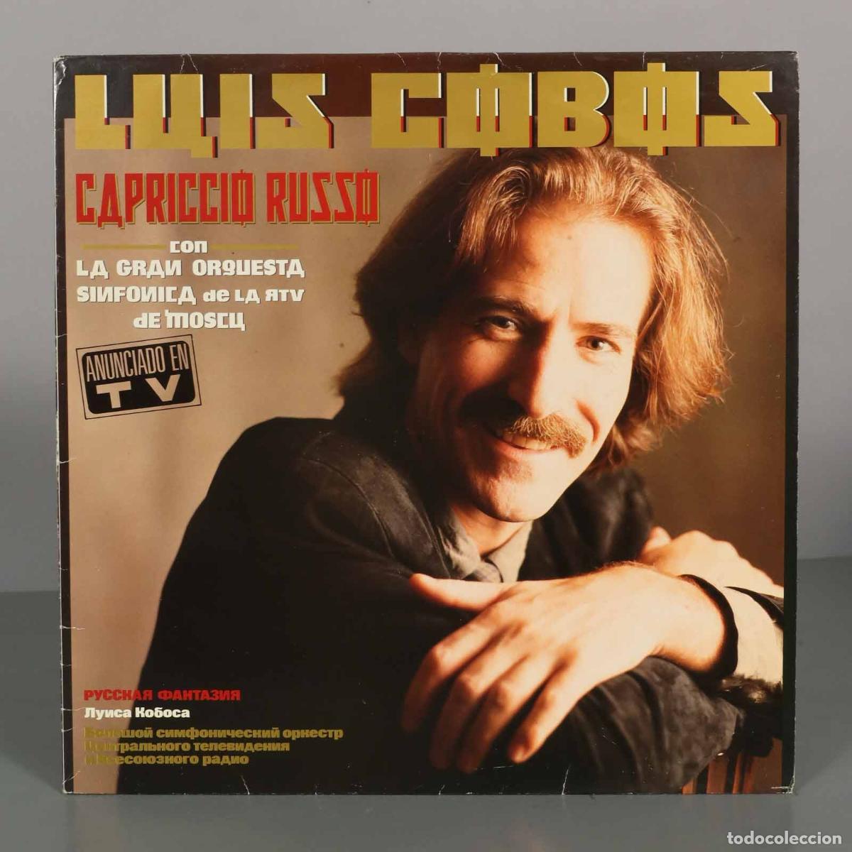 Discos de vinilo: LP. LUIS COBOS CAPRICCIO RUSSO - Foto 1