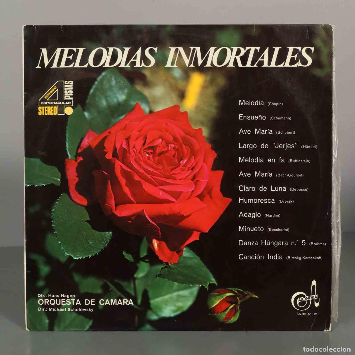 Discos de vinilo: LP. MELODIAS INMORTALES - Foto 1