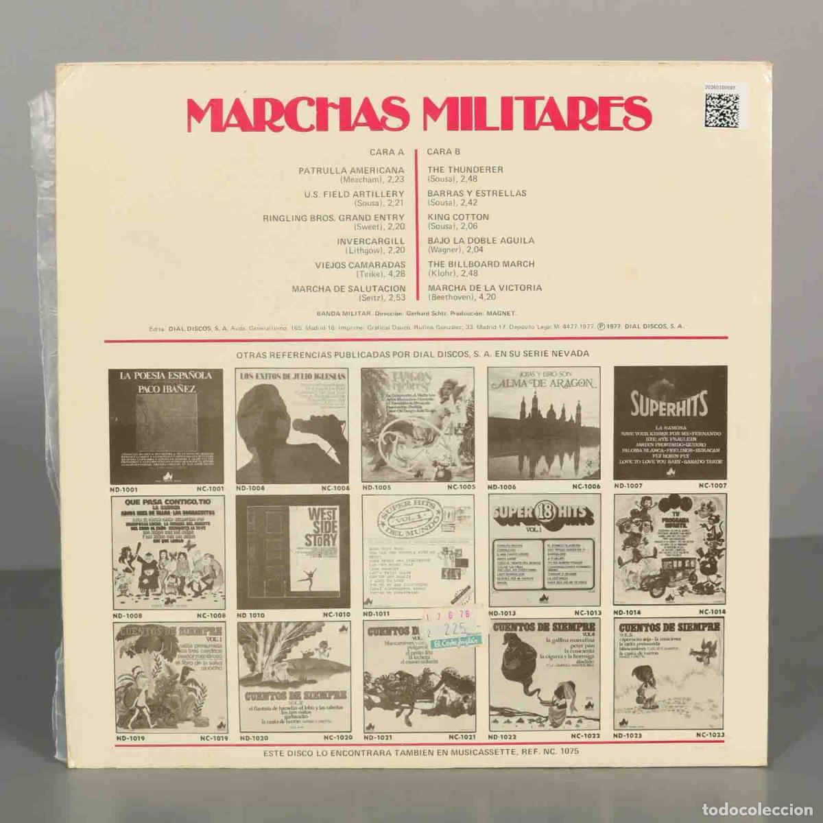 Discos de vinilo: LP. MARCHAS MILITARES - Foto 2
