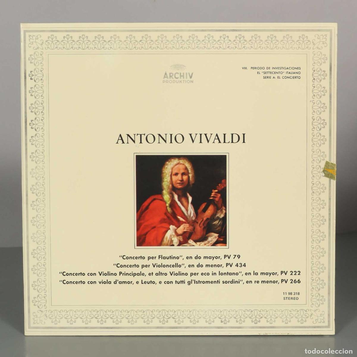 Discos de vinilo: LP. VIVALDI PV 79 434 222 266 - Foto 1