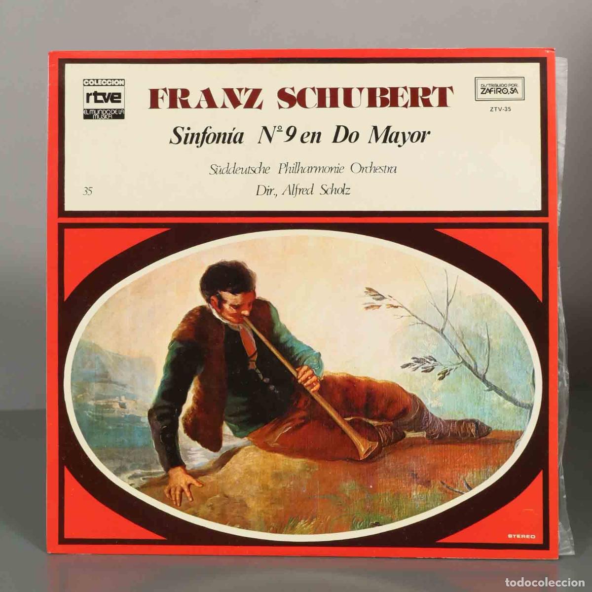 Discos de vinilo: LP. SCHUBERT Sinfonia N9 en Do Mayor Scholz - Foto 1
