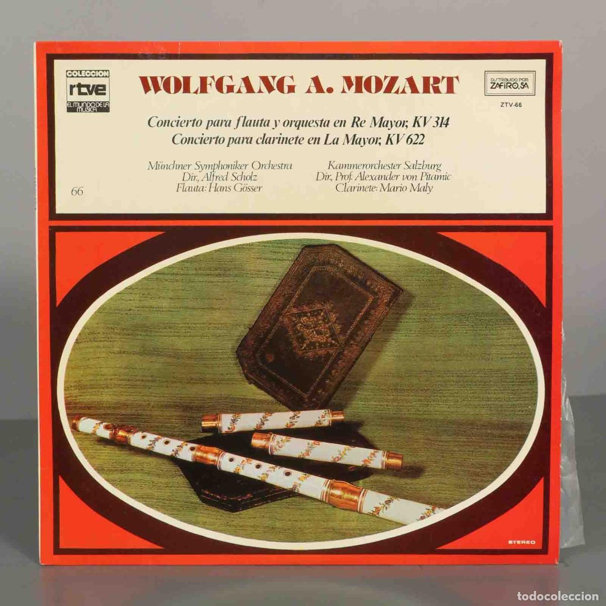 Discos de vinilo: LP. MOZART KV 314 , KV 622 - Foto 1
