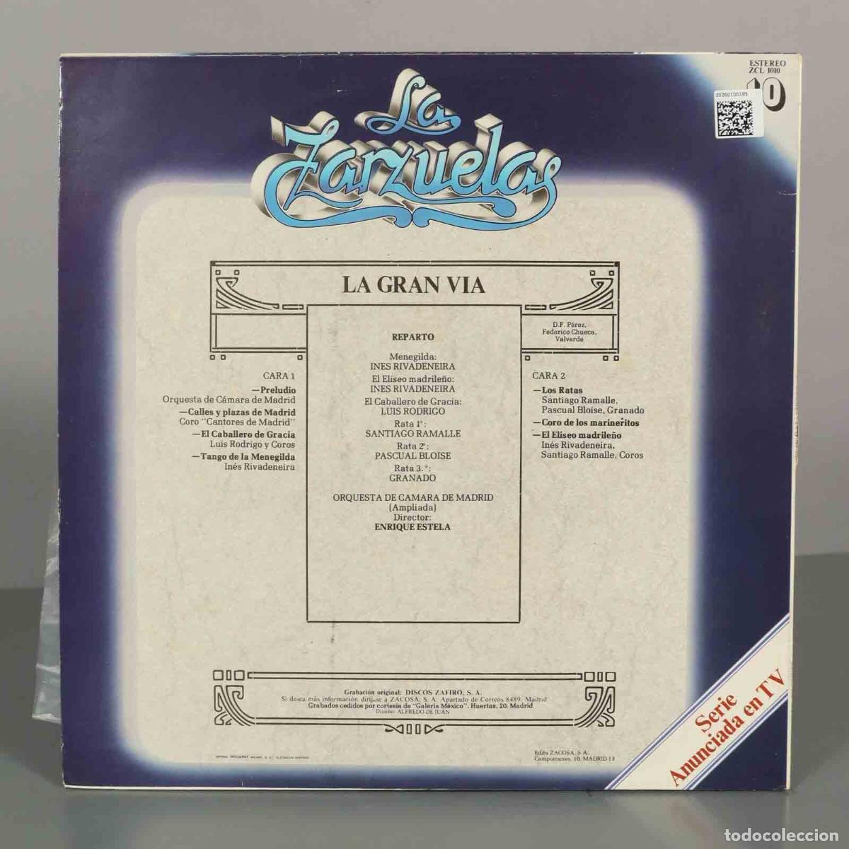 Discos de vinilo: LP. LA GRAN VIA ESTELA - Foto 2