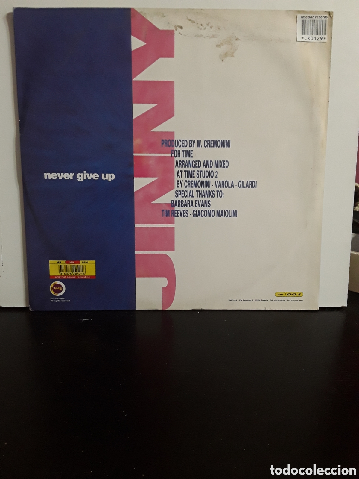 Discos de vinilo: Jinny &lrm;&ndash; Never Give Up - Foto 2
