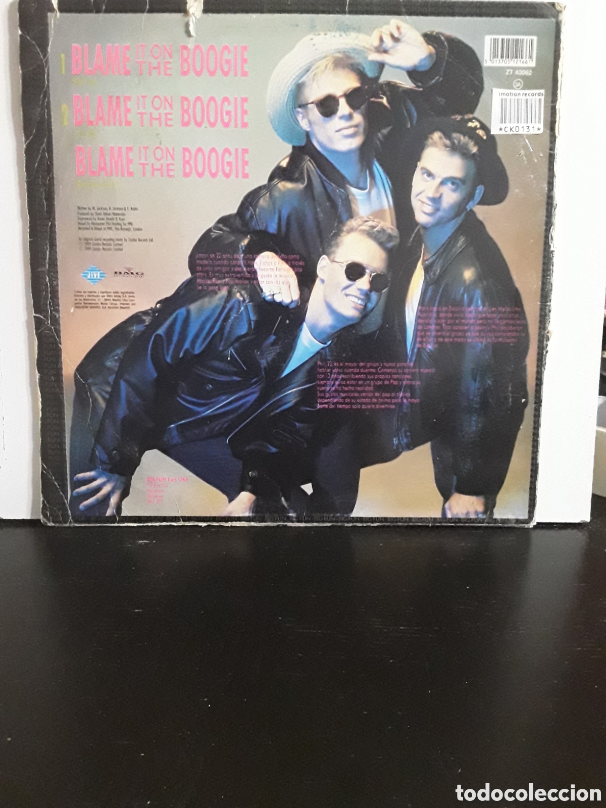 Discos de vinilo: Big Fun &lrm;&ndash; Blame It On The Boogie - Foto 2