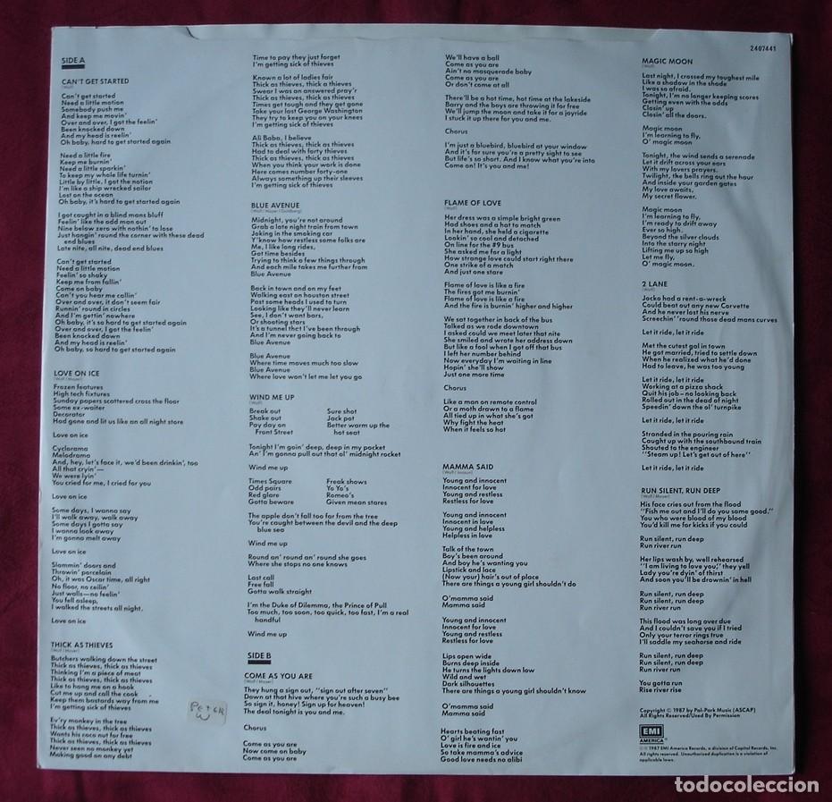 Discos de vinilo: Peter Wolf. Come as you are. LP Vinilo. - Foto 4