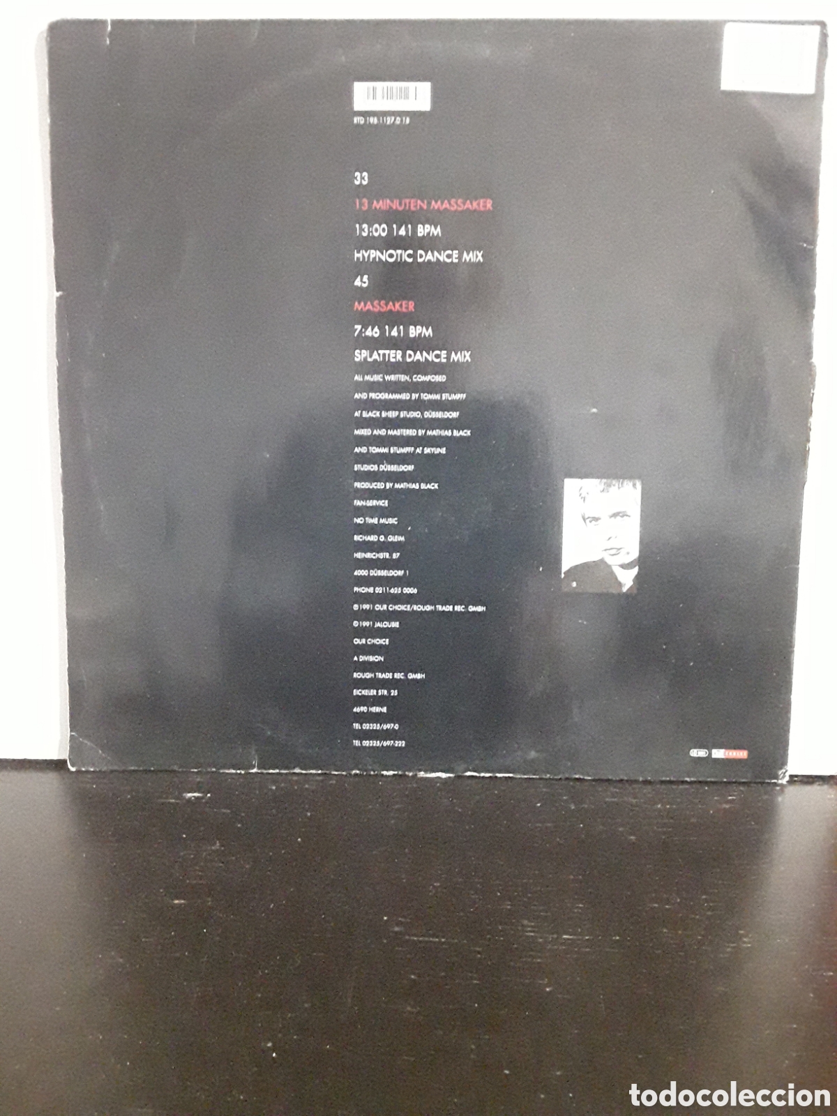 Discos de vinilo: Tommi Stumpff &lrm;&ndash; 13 Minuten Massaker - Foto 2