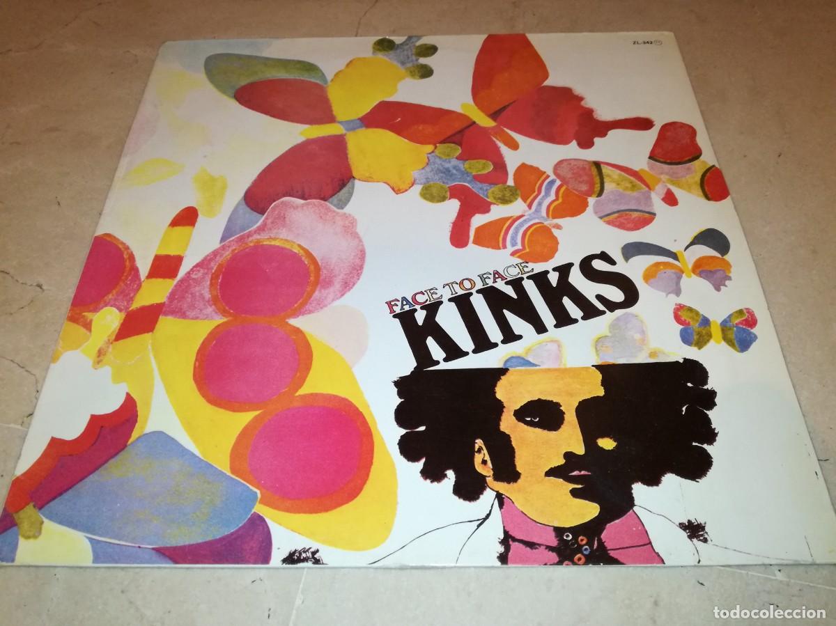 Discos de vinilo: THE KINKS-FACE TO FACE-EDICI&Oacute;N ESPA&Ntilde;OLA - Foto 1