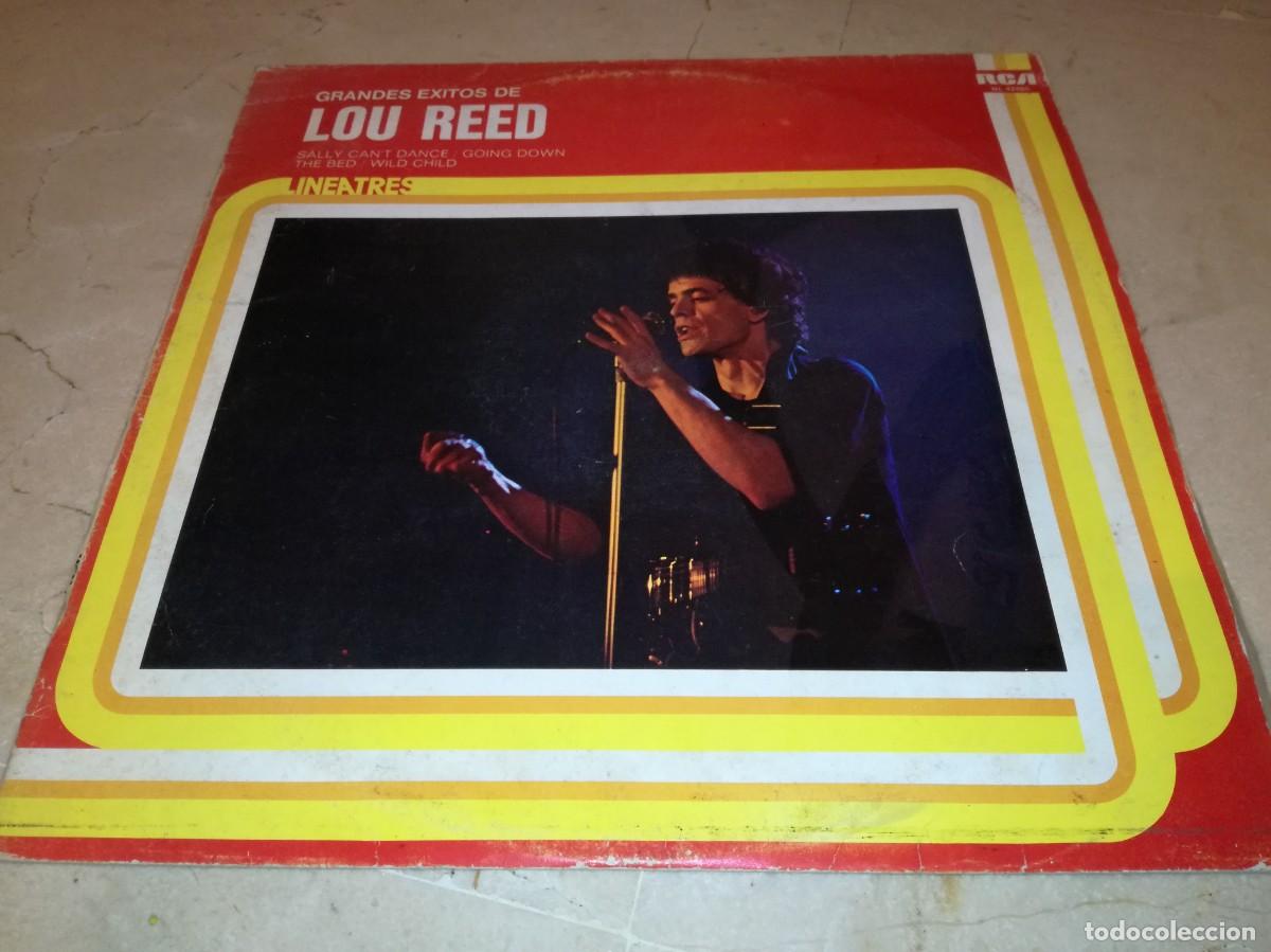 Discos de vinilo: GRANDES EXITOS DE LOU REED-EDICI&Oacute;N ESPA&Ntilde;OLA - Foto 1