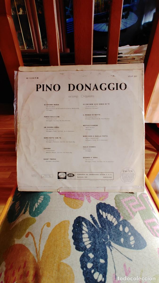 Discos de vinilo: PINO DONAGGIO-LP SPAIN 1965 - Foto 3