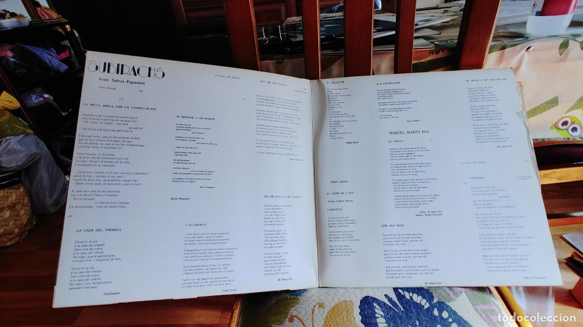 Discos de vinilo: RAFAEL SUBIRACHS-LP SUBIRACHS-GATEFOLD - Foto 2