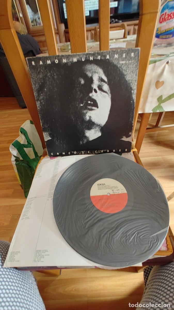 Discos de vinilo: RAMON MUNTANER-LP CAN&Ccedil;O DE CARRER-LETRAS-GATEFOLD - Foto 1