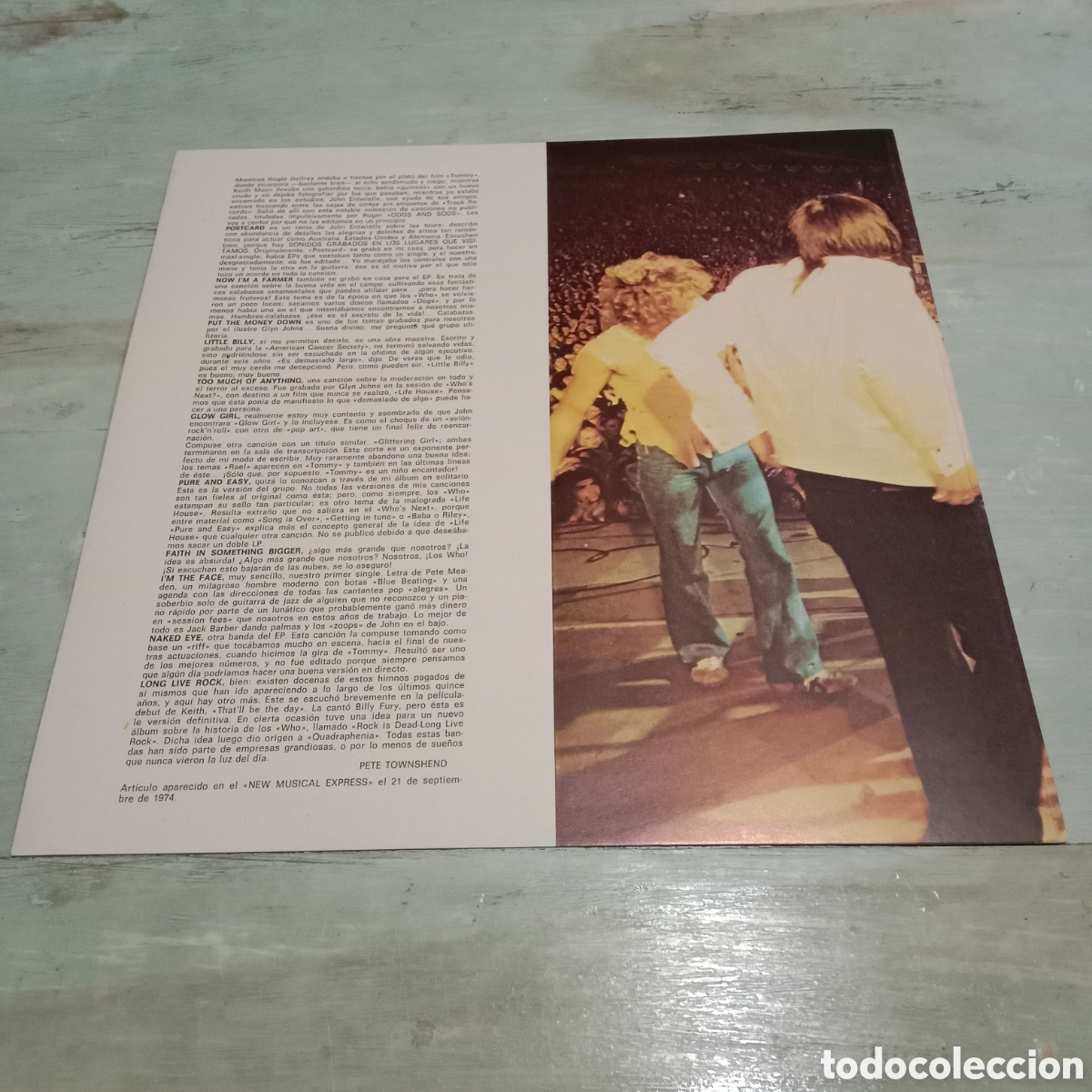 Discos de vinilo: THE WHO - ODDS & SODS - LP - Foto 5