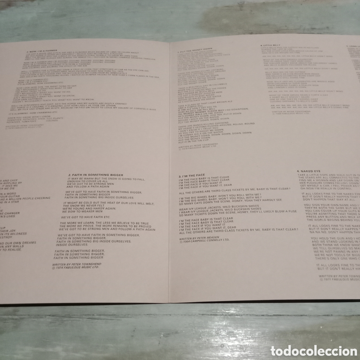 Discos de vinilo: THE WHO - ODDS & SODS - LP - Foto 6