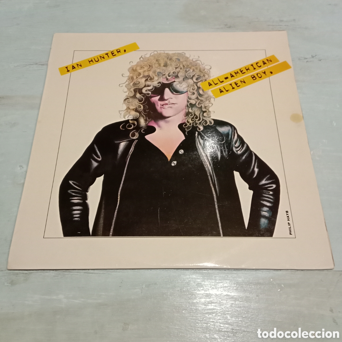 Discos de vinilo: IAN HUNTER - ALL AMERICAN ALIEN BOY - LP - Foto 1