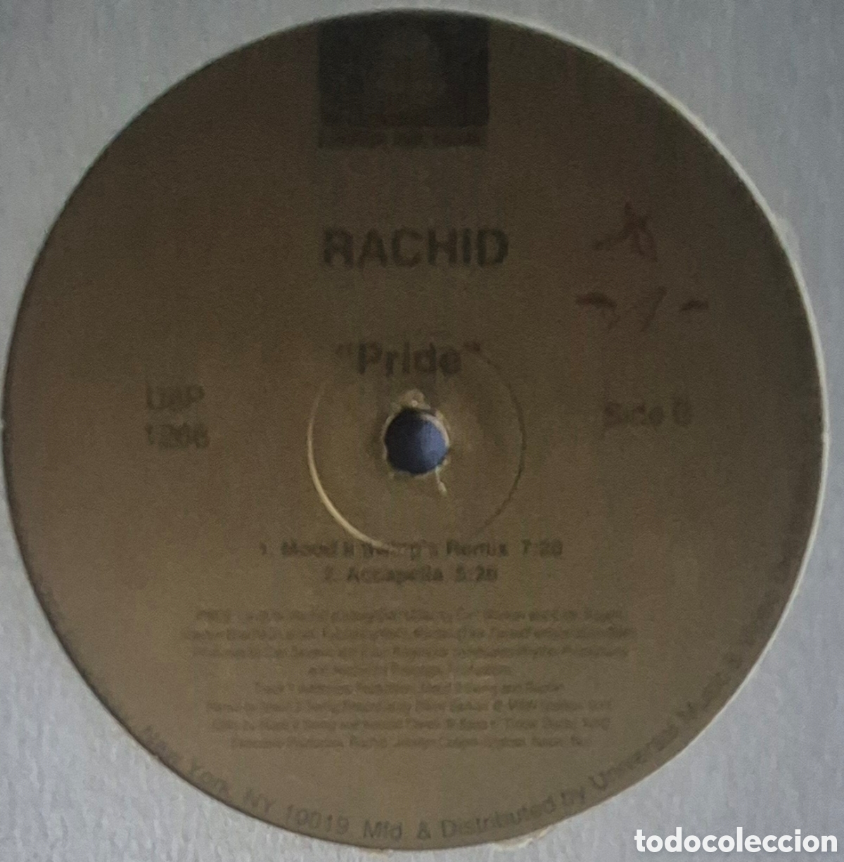 Discos de vinilo: MAXI - RACHID - PRIDE - 1998 AMERICA - Foto 4