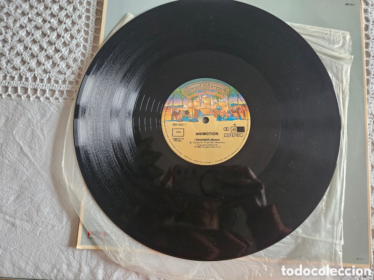Discos de vinilo: Maxi Single Animotion I engineer - Foto 2