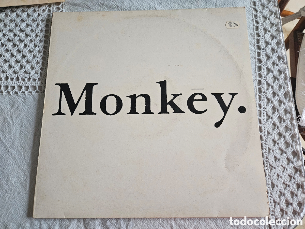 Discos de vinilo: GEORGE MICHAEL MONKEY MAXI SINGLE 1987 - Foto 1