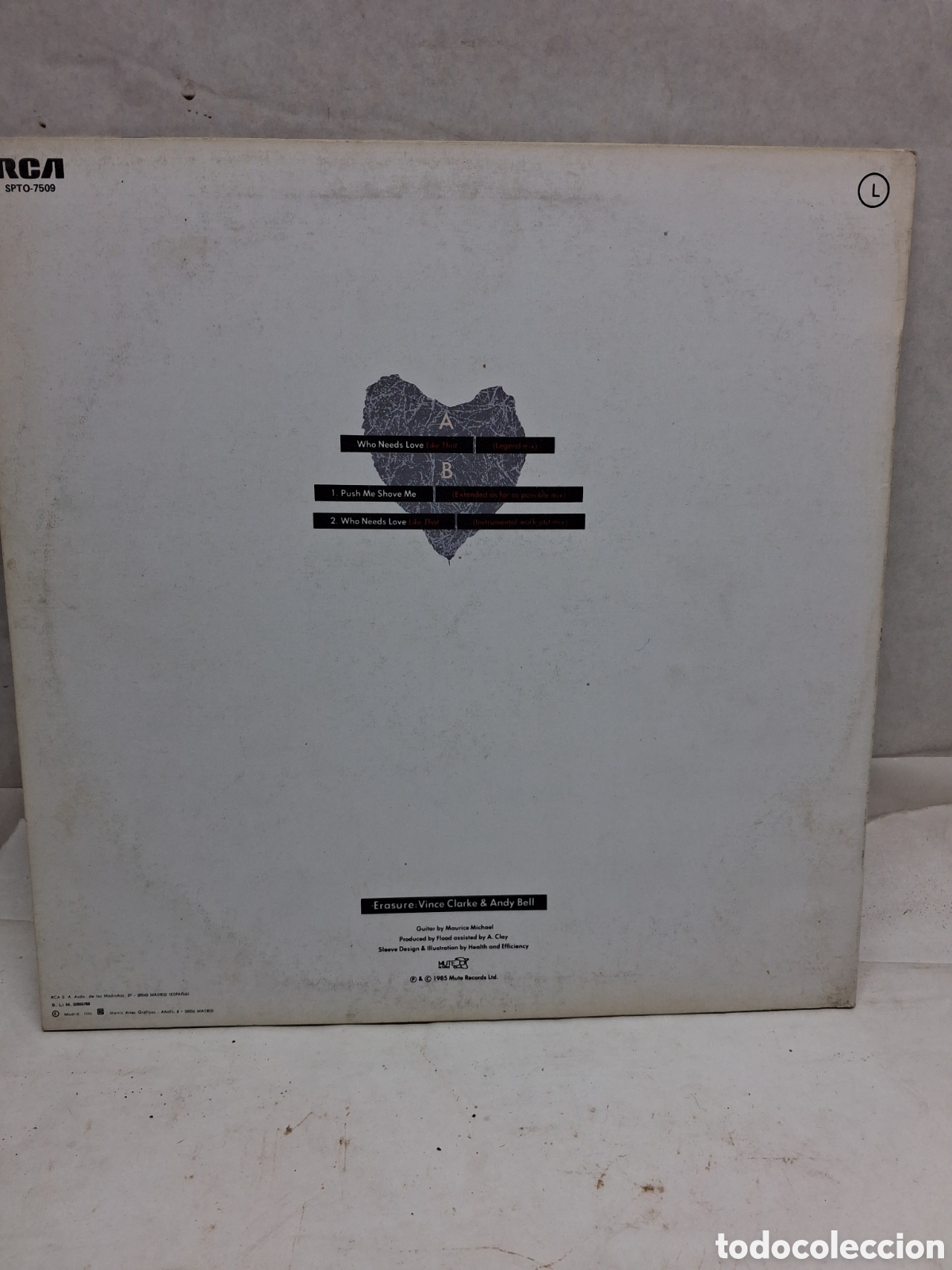 Discos de vinilo: Erasure vinilo m&uacute;sica electr&oacute;nica - Foto 2
