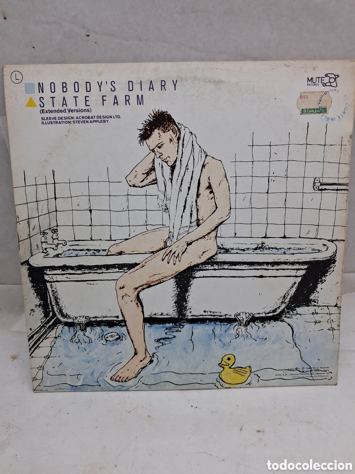 Discos de vinilo: Yazoo Nobodys Diary vinilo - Foto 2