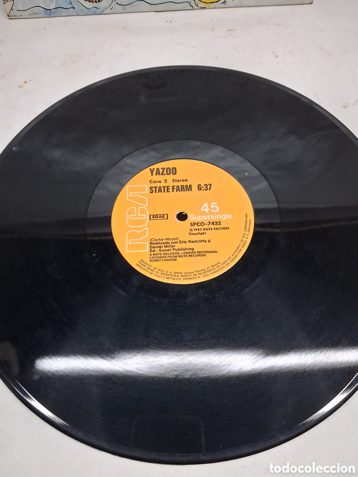 Discos de vinilo: Yazoo Nobodys Diary vinilo - Foto 3