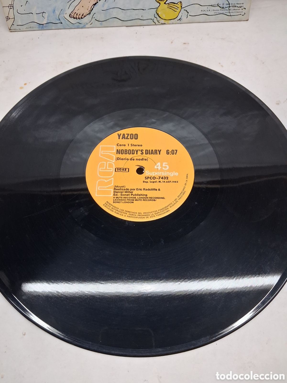 Discos de vinilo: Yazoo Nobodys Diary vinilo - Foto 4