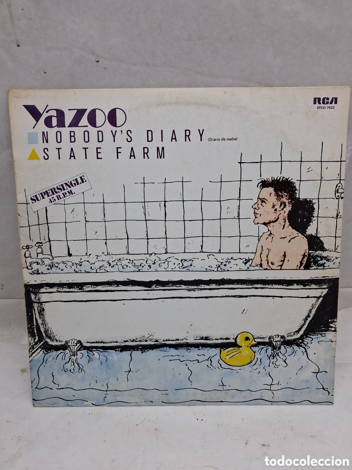 Discos de vinilo: Yazoo Nobodys Diary vinilo - Foto 1
