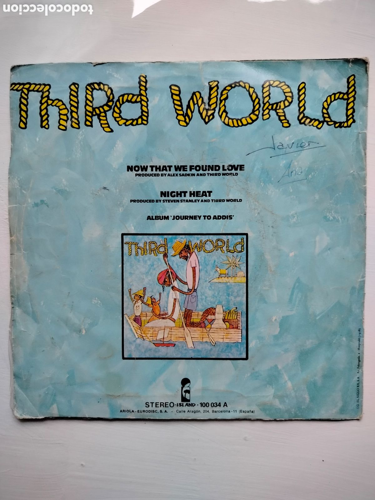 Discos de vinilo: Third World Single &rdquo;7 - Foto 2