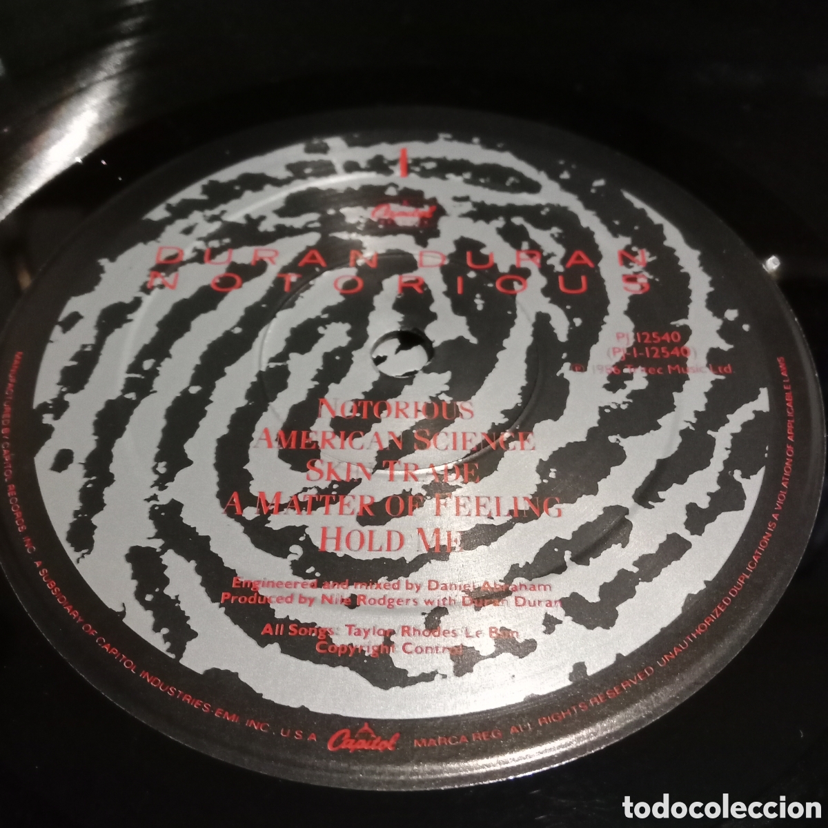 Discos de vinilo: DURAN DURAN - NOTORIOUS - LP - Foto 8