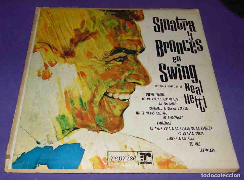 Discos de vinilo: FRANK SINATRA &ndash; Sinatra Y Bronces En Swing - LP EDICION ARGENTINA 1962 - Foto 1