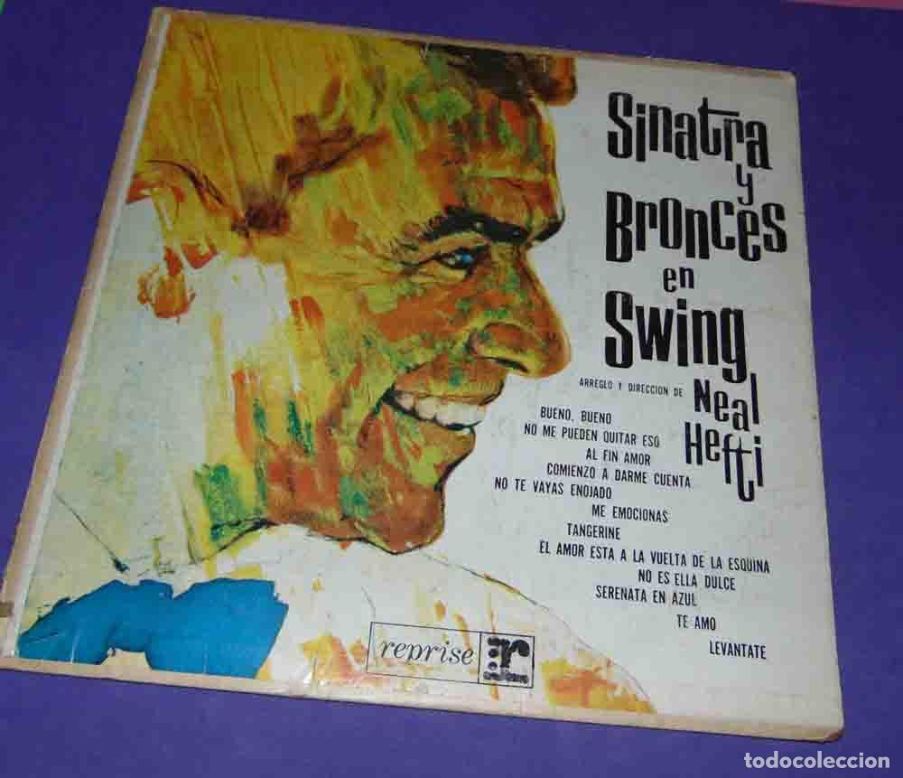 Discos de vinilo: FRANK SINATRA &ndash; Sinatra Y Bronces En Swing - LP EDICION ARGENTINA 1962 - Foto 4