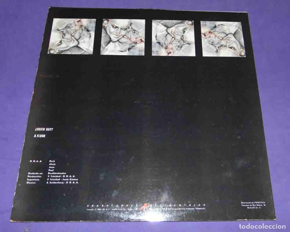 Discos de vinilo: DERRIBOS ARIAS &ndash; A Fl&uacute;or - MAXISINGLE GASA 1982 - Foto 3