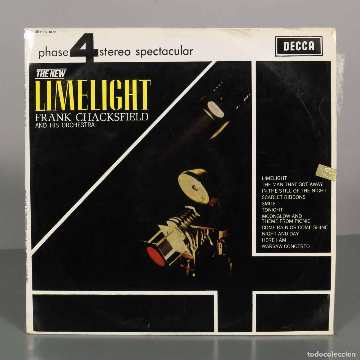 Discos de vinilo: LP. THE NEW LIMELIGHT FRANK CHACKSFIELD - Foto 1