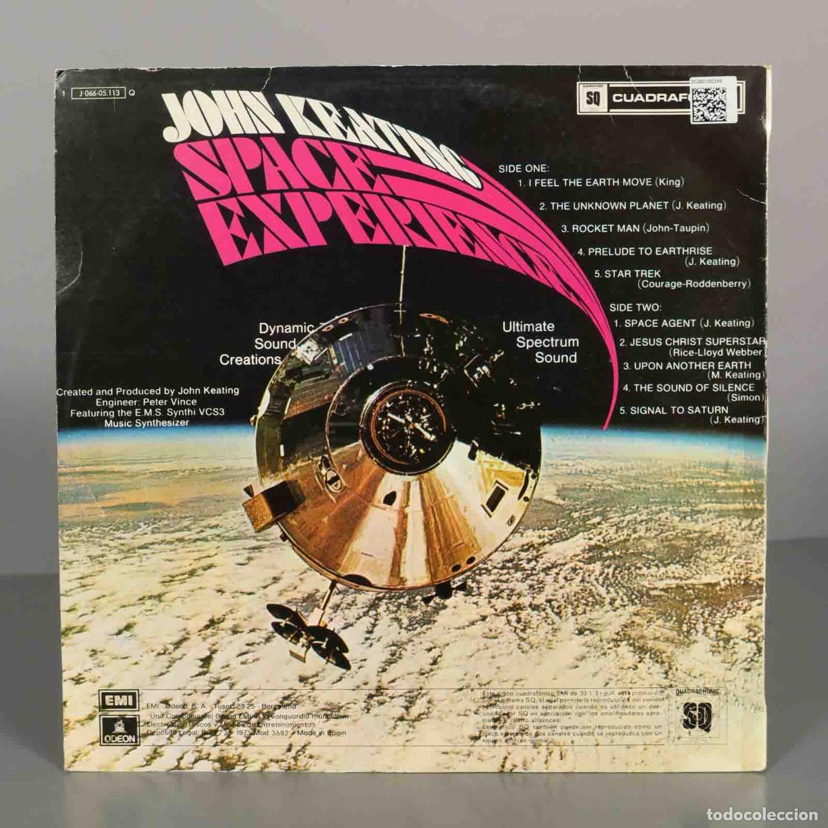 Discos de vinilo: LP. Space Experience&acute; de John Keating. - Foto 2
