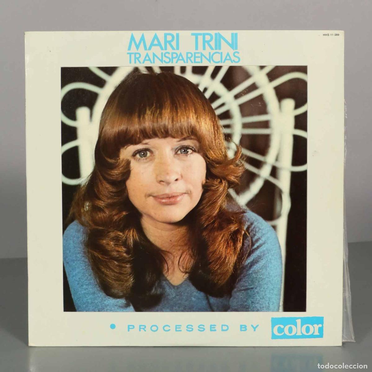 Discos de vinilo: LP. MARI TRINI TRANSPARENCIAS - Foto 1