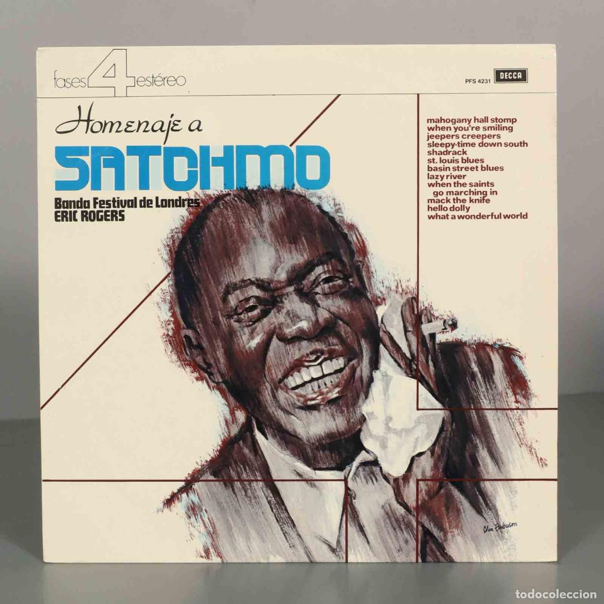 Discos de vinilo: LP. Homenaje a SATCHMO - Foto 1