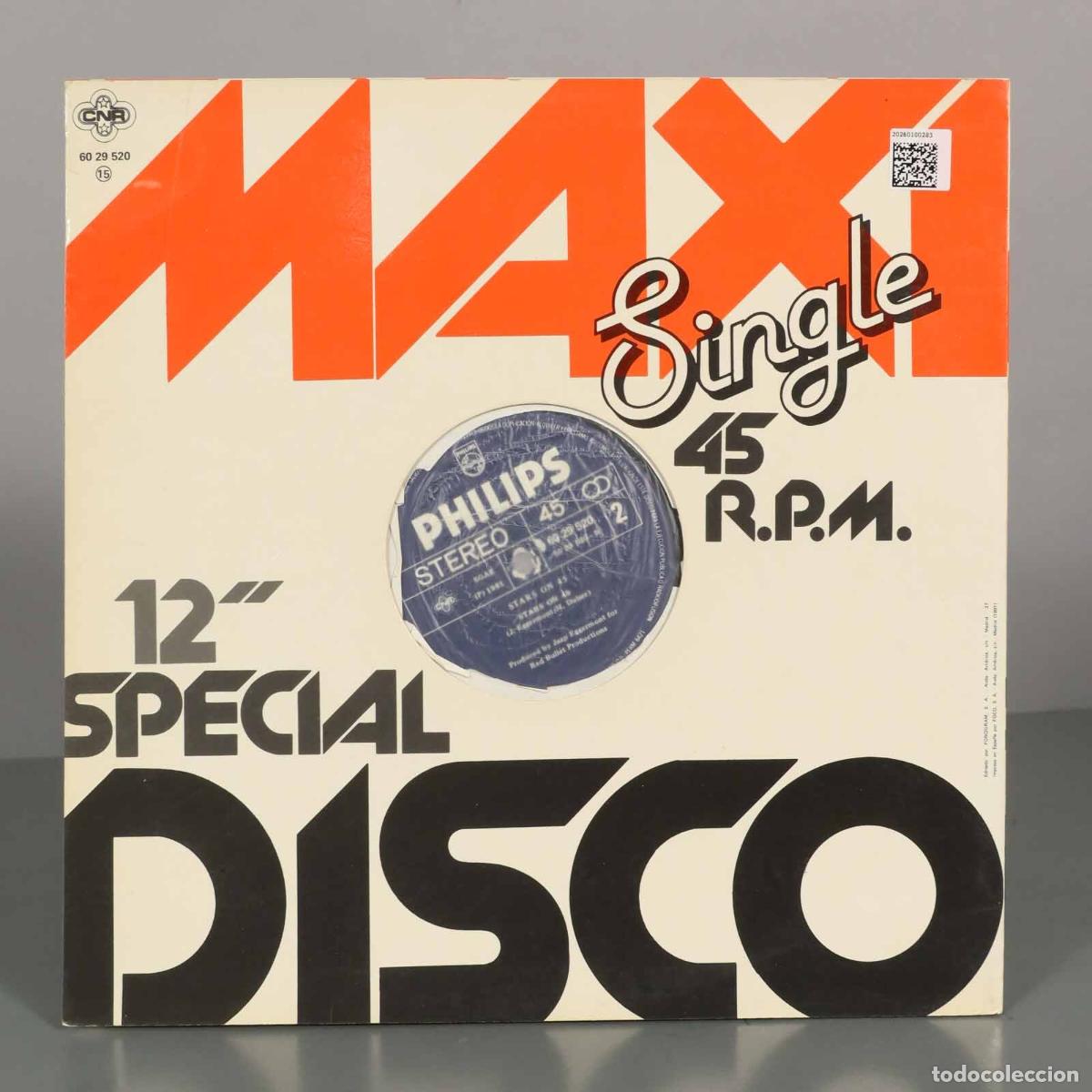 Discos de vinilo: MAXI-SINGLE. Stars On 45 - Foto 2