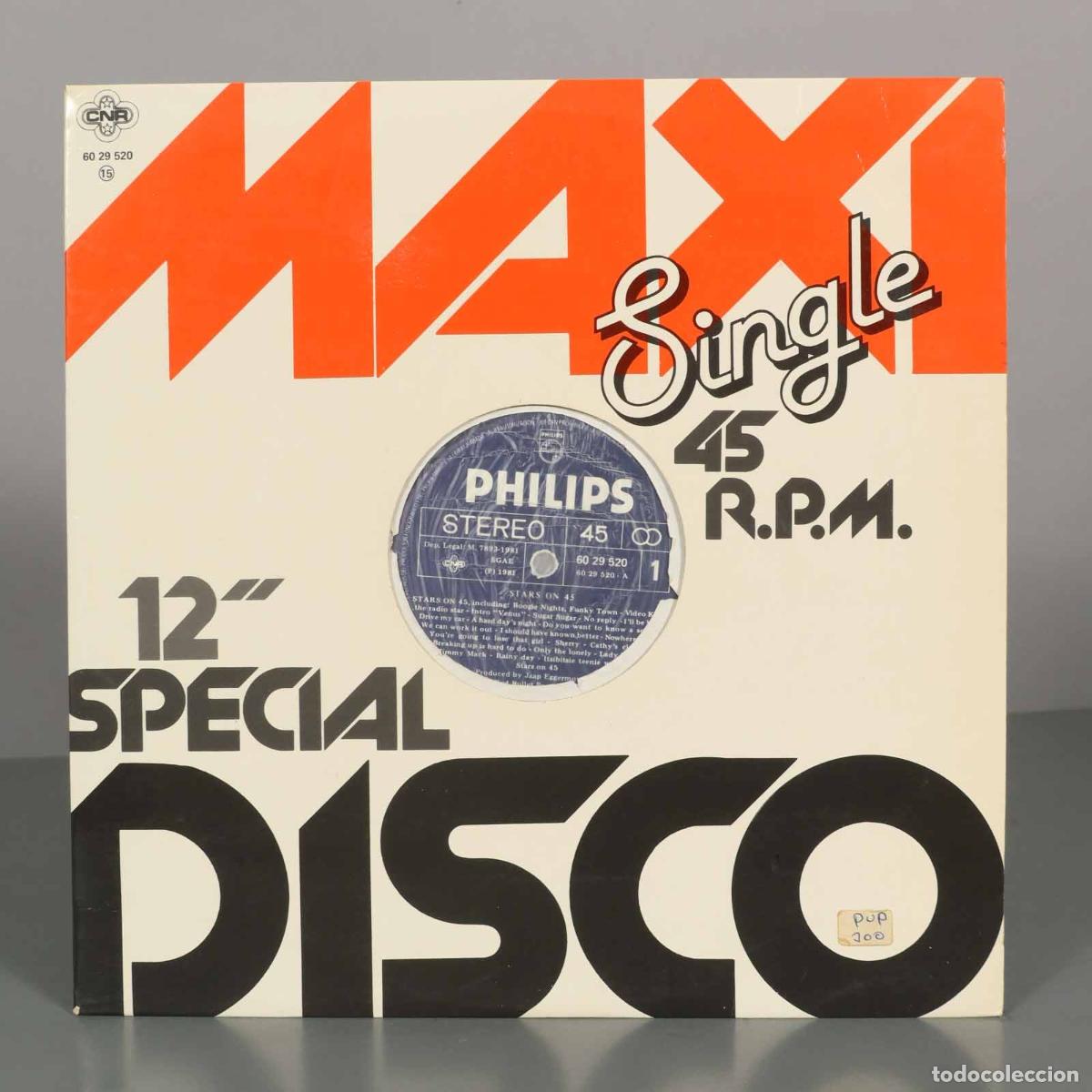 Discos de vinilo: MAXI-SINGLE. Stars On 45 - Foto 1