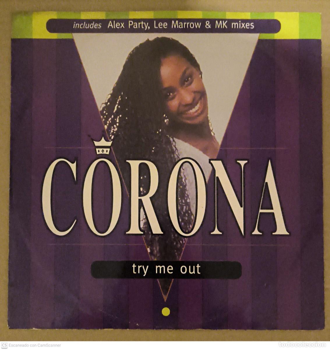 Discos de vinilo: CORONA (TRY ME OUT) Maxi Single 1995 UK - Foto 1