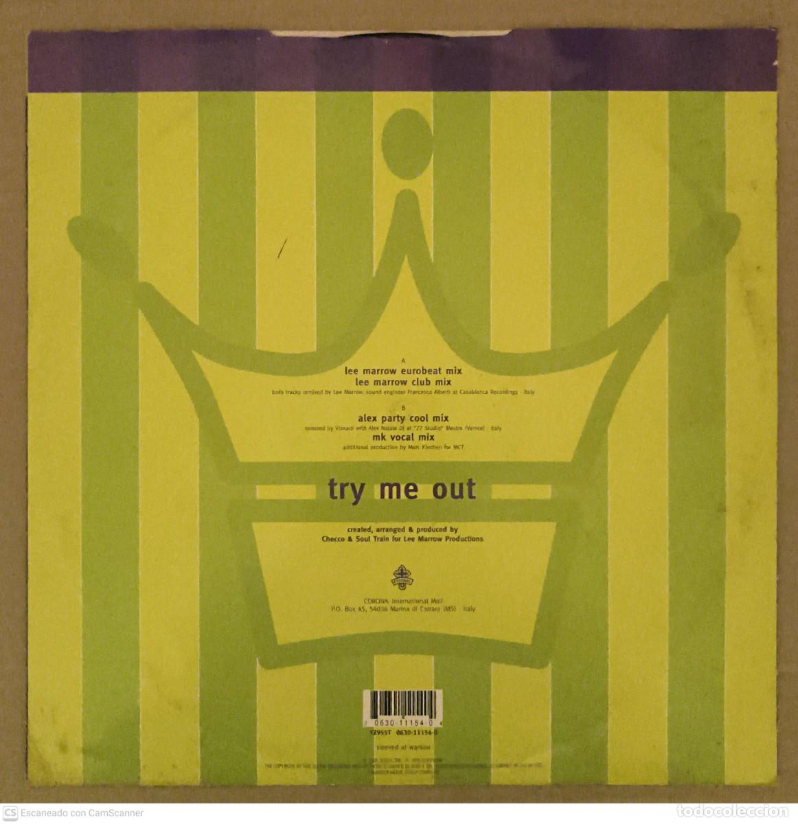 Discos de vinilo: CORONA (TRY ME OUT) Maxi Single 1995 UK - Foto 2