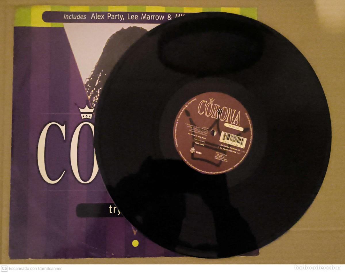 Discos de vinilo: CORONA (TRY ME OUT) Maxi Single 1995 UK - Foto 3