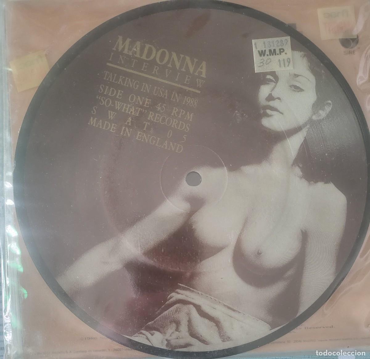 Discos de vinilo: Madonna single editado en Inglaterra edici&oacute;n numerada 2250... - Foto 2