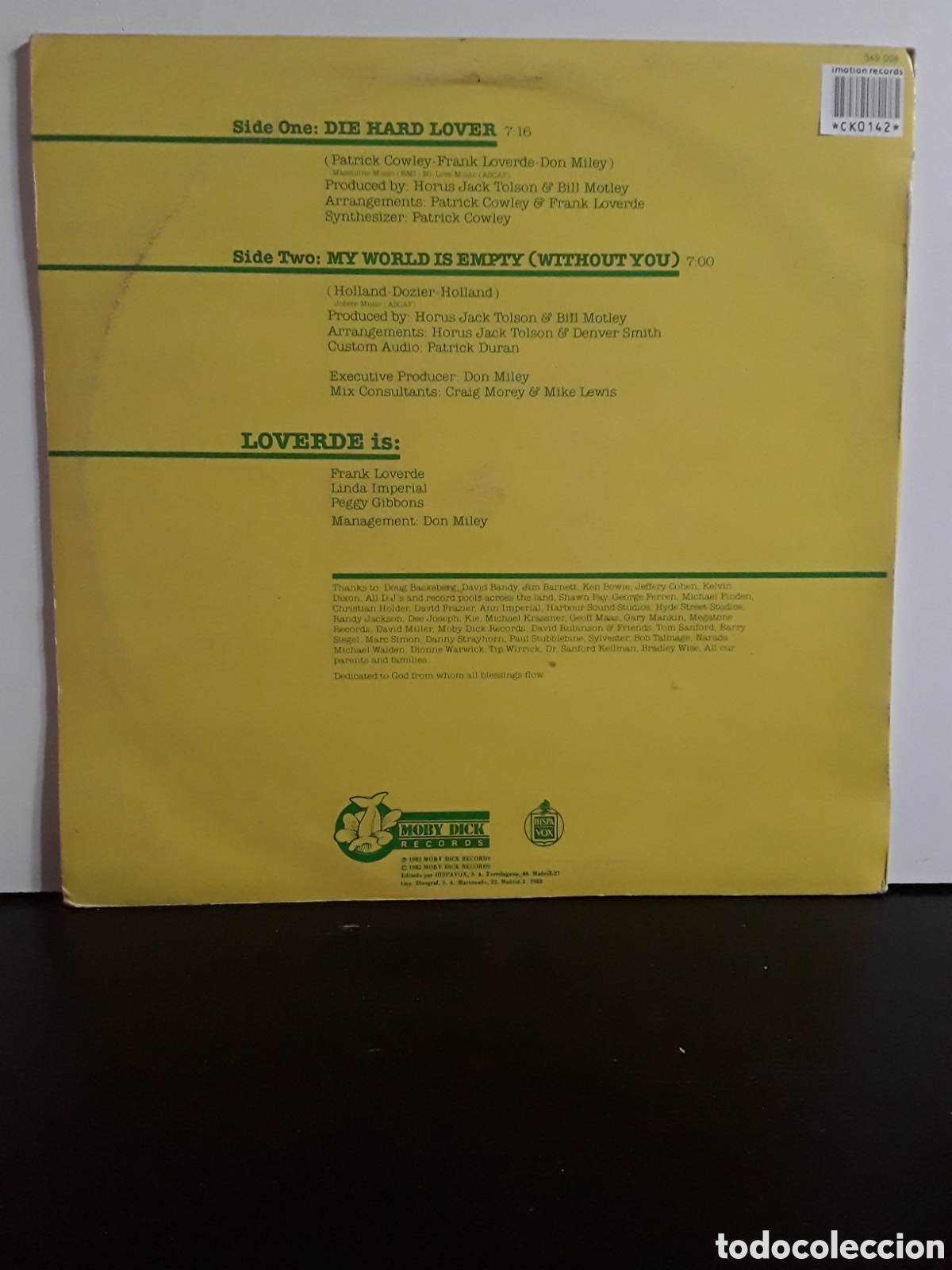 Discos de vinilo: Loverde &lrm;&ndash; Die Hard Lover - Foto 2