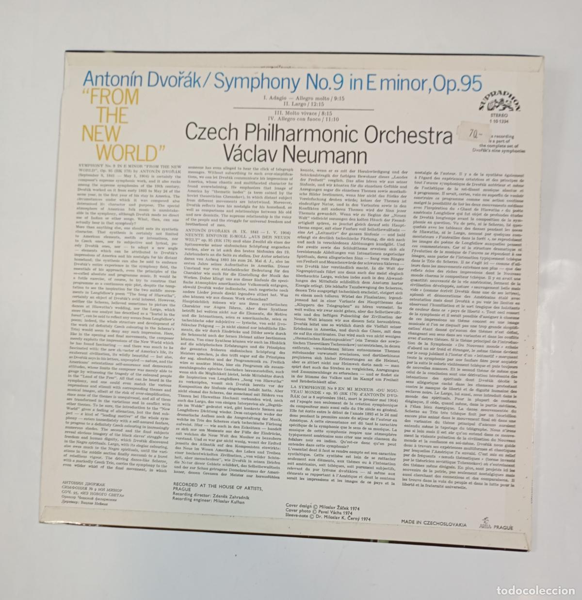 Discos de vinilo: DVORAK. FROM THE NEW WORLD. LP. TDKDA42 - Foto 2